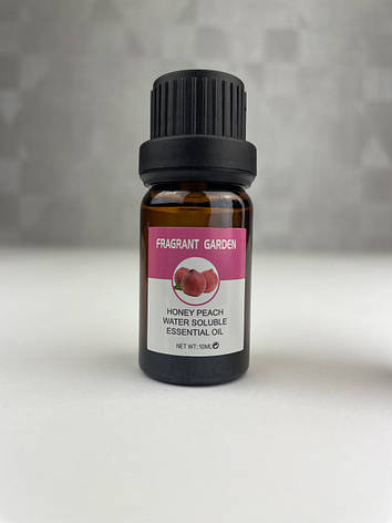 Ароматна ефірна олія Fragrant Garden "Honey Peach" для зволожувачів повітря на 10мл, фото 1
