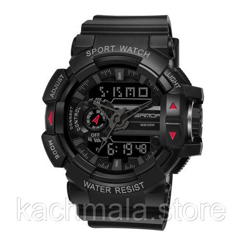 Наручниі годинники Годинник Sanda 599 All Black