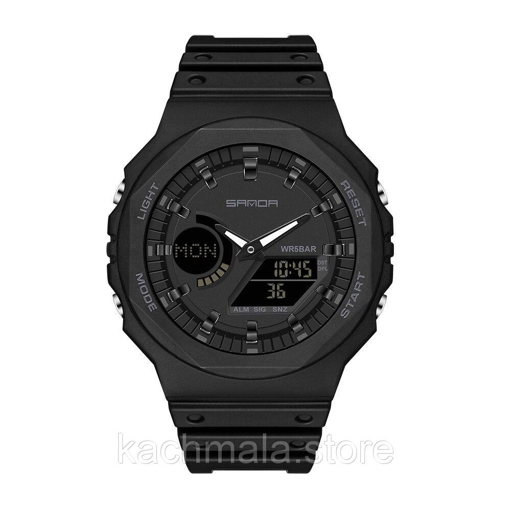 Наручниі годинники Годинник Sanda 6016 All Black