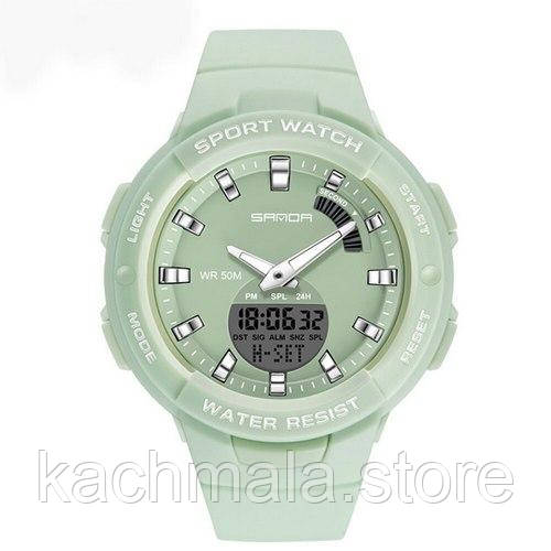 Наручниі годинники Годинник Sanda 6005 Green