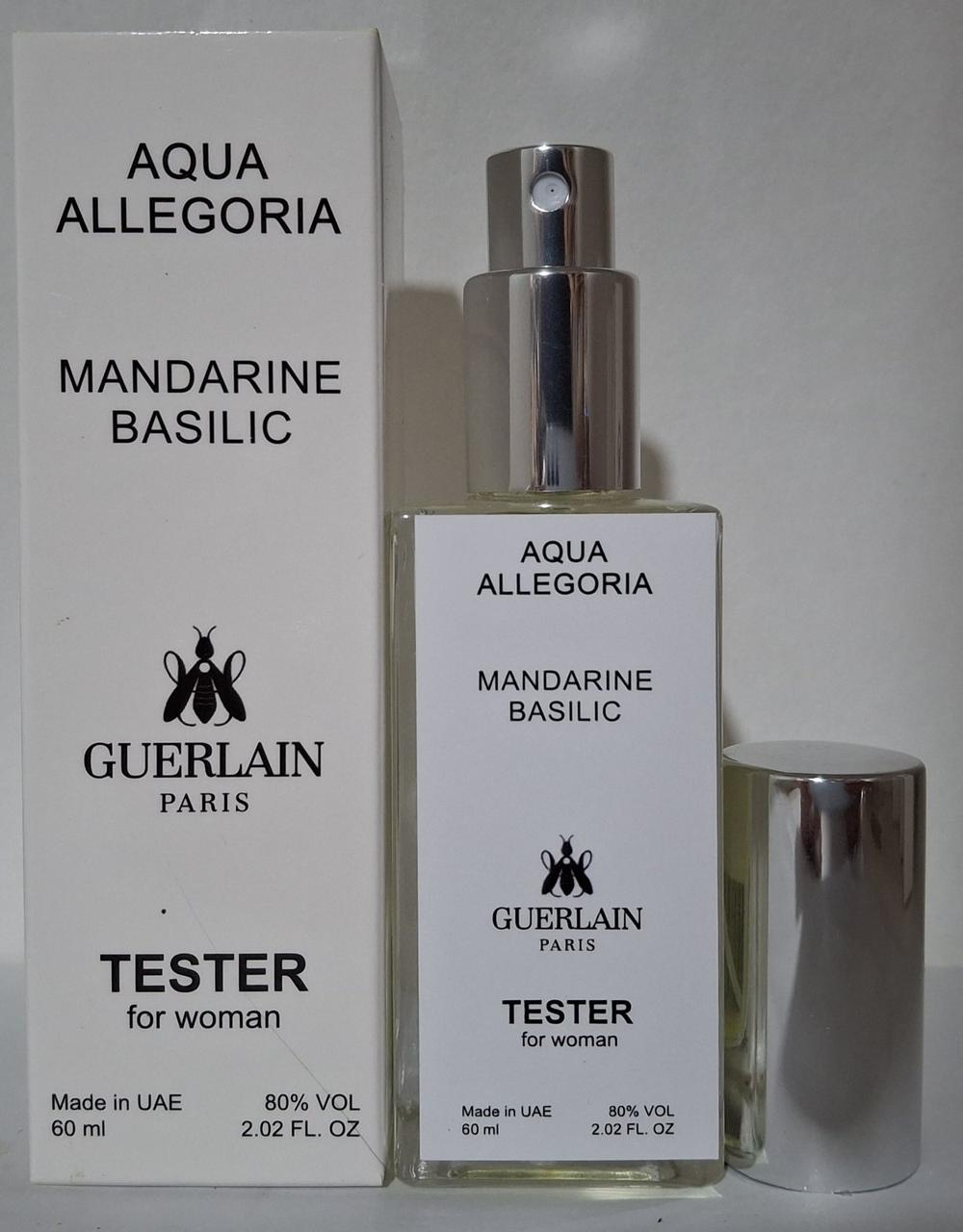 Тестер женский Goerlain Aqya Allegoria Mandarine Basilic (Аква Аллегория Мандарин Базилик) 60 мл, фото 1