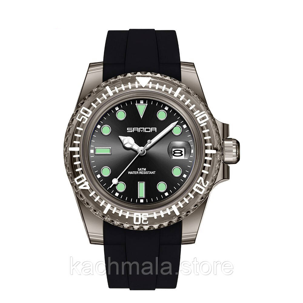 Наручниі годинники Годинник Sanda 9007 All Black