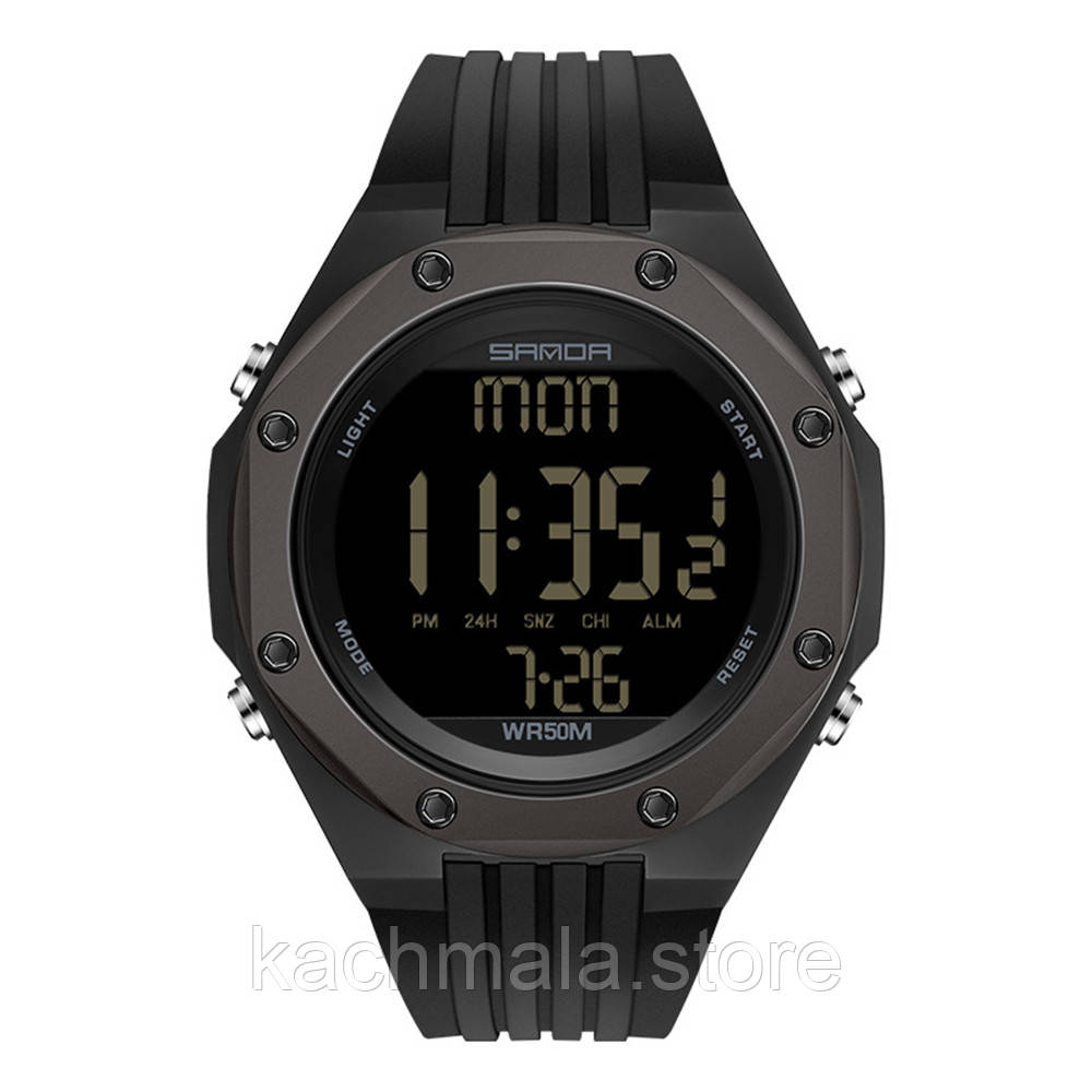 Наручниі годинники Годинник Sanda 6093 All Black