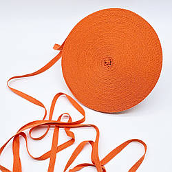 Кіперна стрічка ХБ / колір помаранчевий / ширина 1 см / замовлення від 1 метра