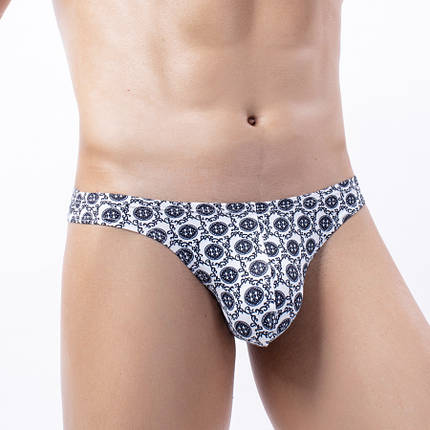 Чоловічі стринги з принтом 029, фото 1