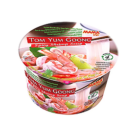 Локшина швидкого приготування MAMA Tom Yum Goong Bowl з стаканчиком 70 г