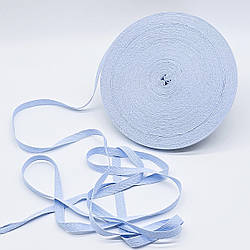 Кіперна стрічка ХБ / колір світло-блакитний / ширина 1 см / замовлення від 1 метра
