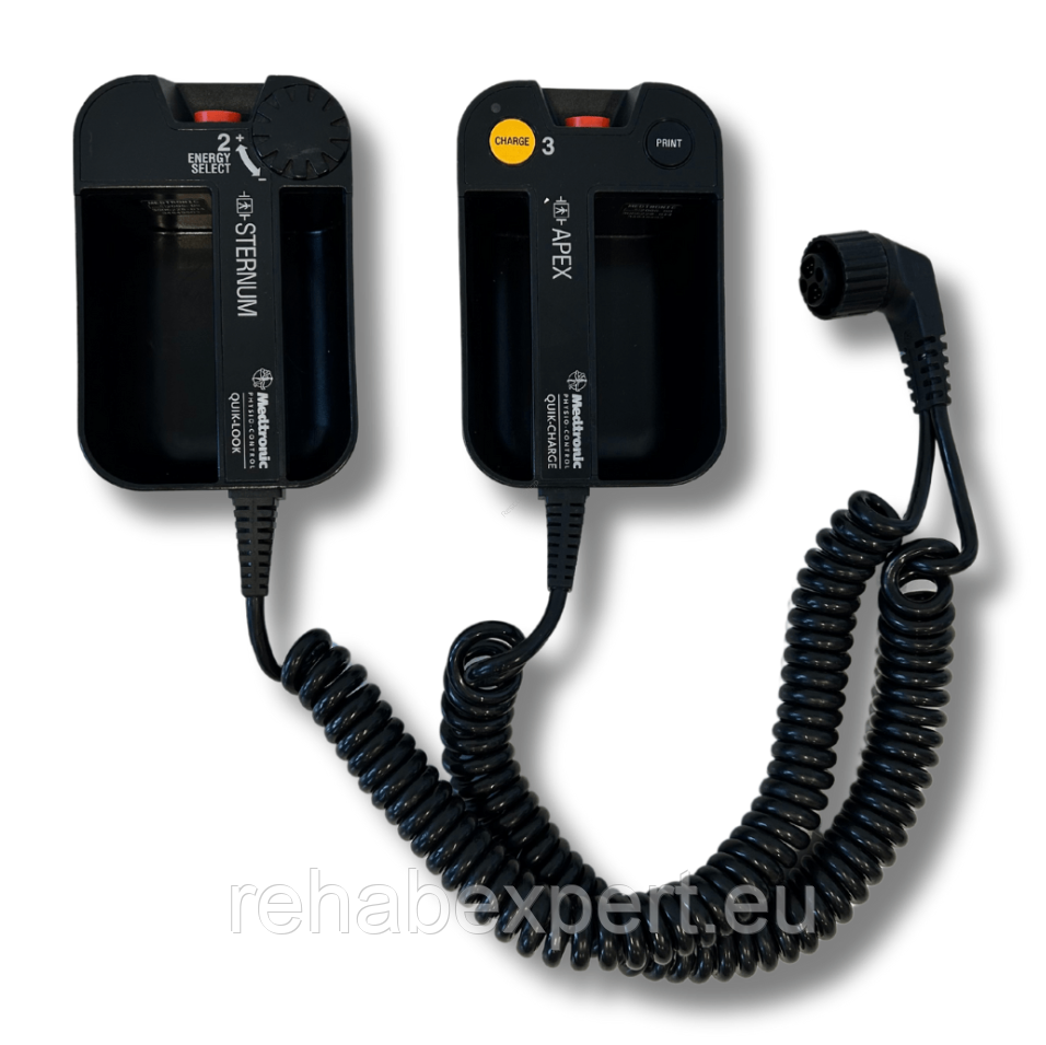 Б/У Електроди ложки для дефібрилятора Physio-Control External Hard Paddles for Lifepak 12 Defiblilators