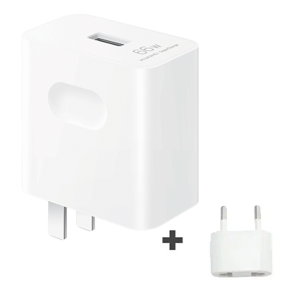 Зарядний пристрій Super Fast Charge USB 66W / 6 A для Huawei (OEM) (white)