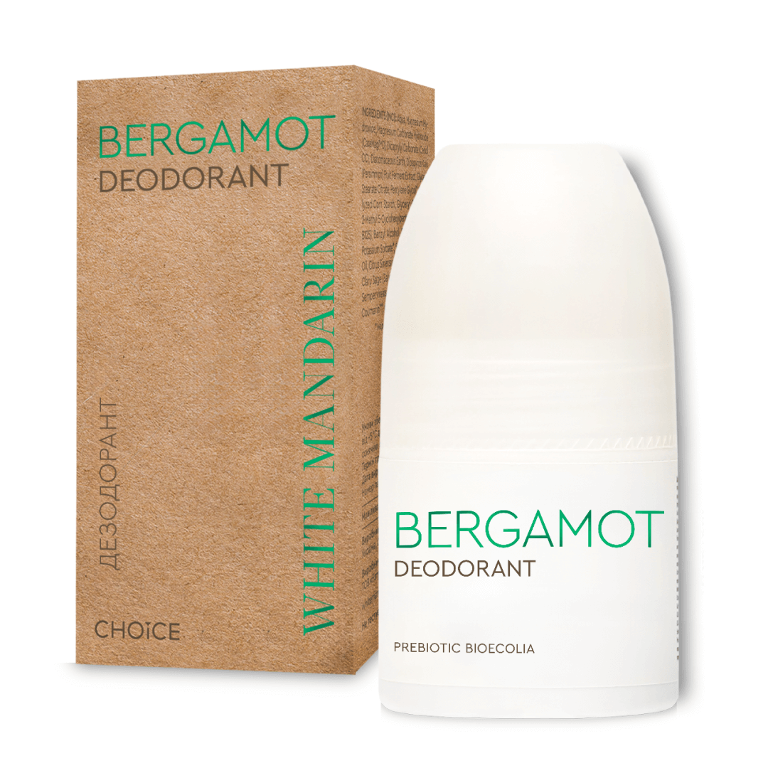 Дезодорант Бергамот DEO Bergamot (натуральний) White Mandarin (50 мл)