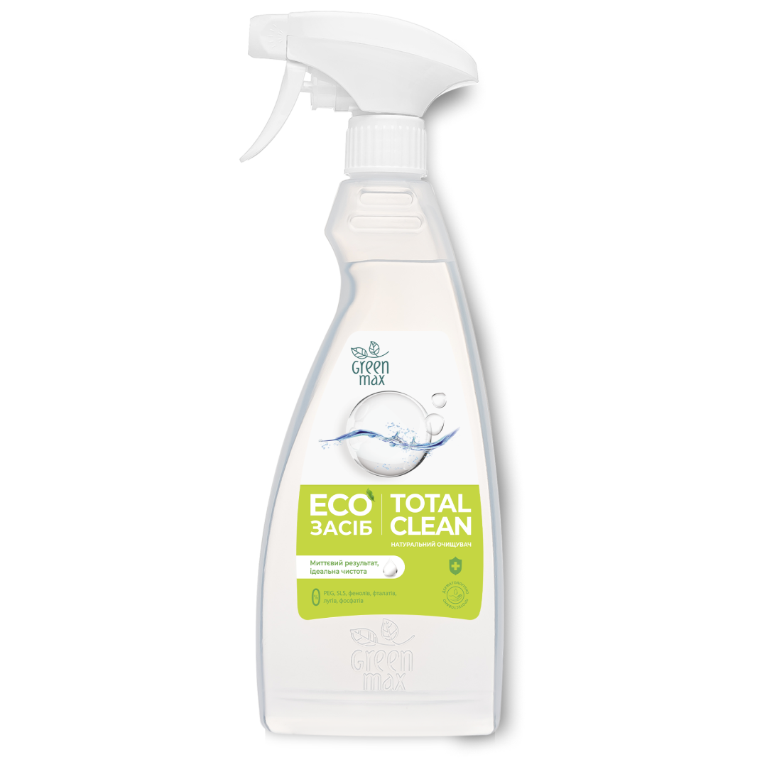Натуральний засіб для очищення поверхонь Total Clean Green Max 500 мл