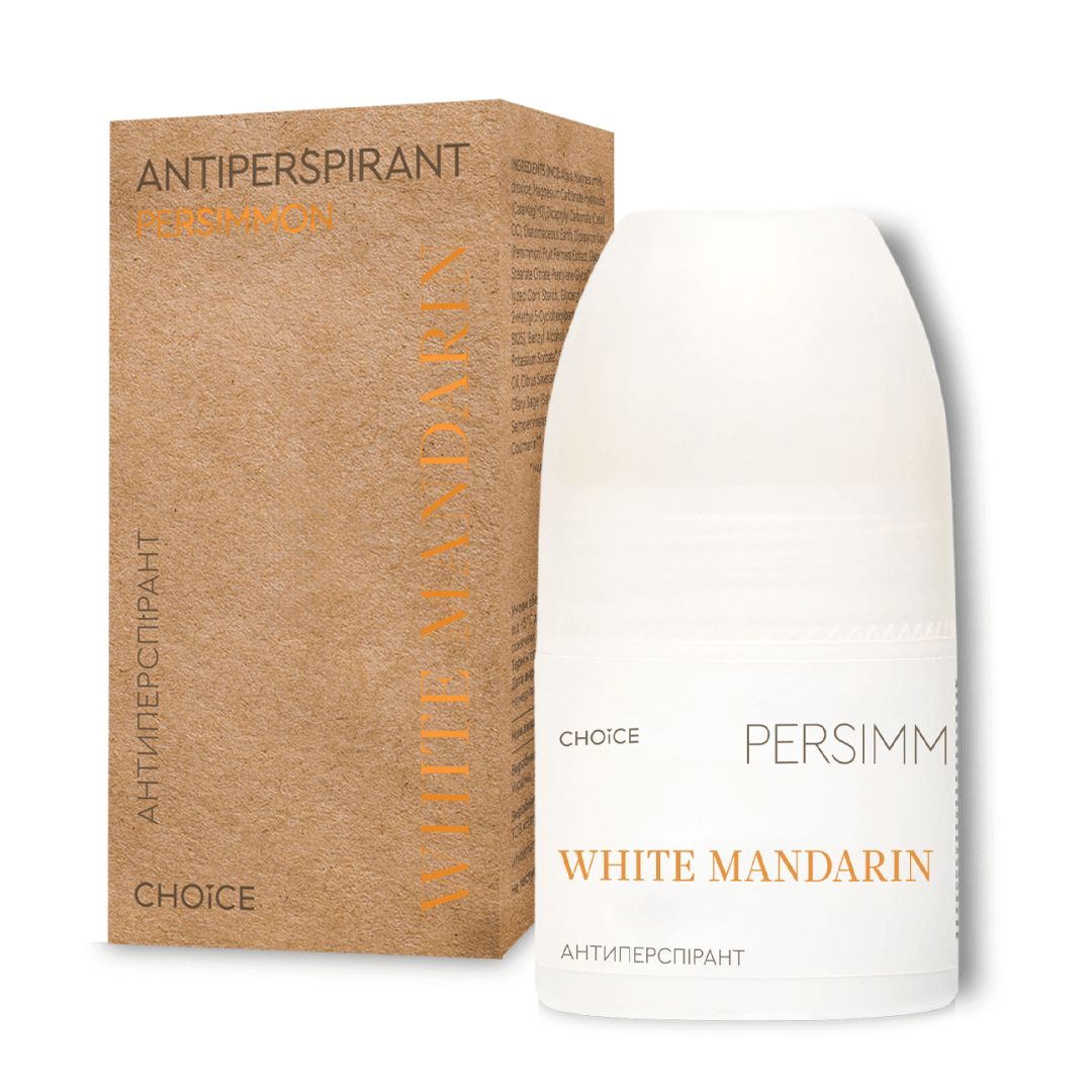 Антиперспірант натуральний Persimmon White Mandarin (50 мл)