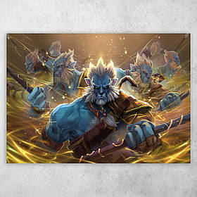 Плакат постер "Дота 2 / Dota 2" №5