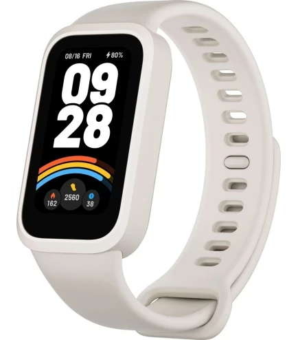 Фітнес-годинник Xiaomi Smart Band 9 Active Beige White, фото 1