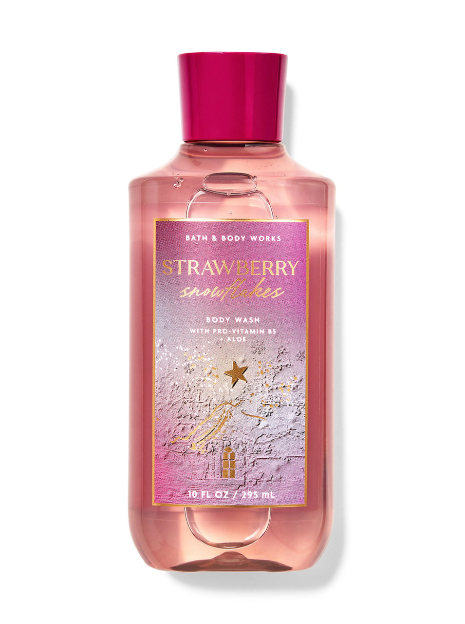 Парфумований гель для душу від Bath & Body Works - Strawberry Snowflakes зі США