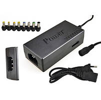 Адаптер універсальний для ноутбука JY-120W/2456 24 В 8 насадок (штекерів) з регулюванням напруги