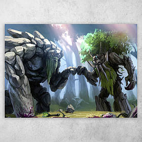 Плакат постер "Дота 2 / Dota 2" №8