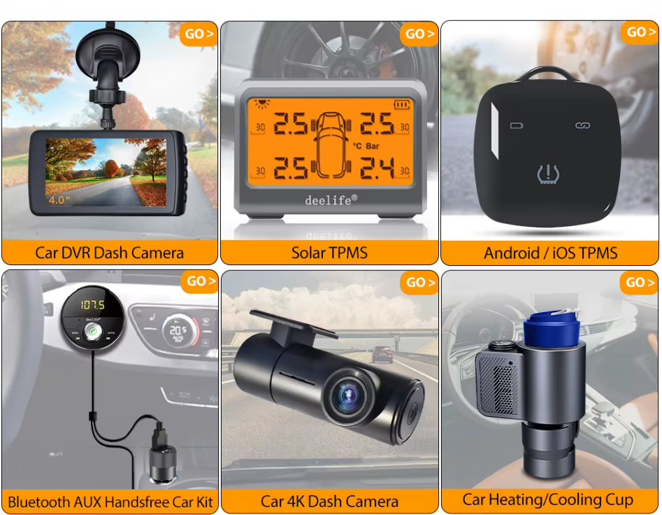 Система контролю тиску в шинах на USB TPMS Android 4 4 датчика