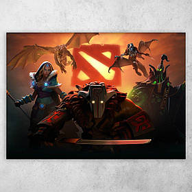 Плакат постер "Дота 2 / Dota 2" №13
