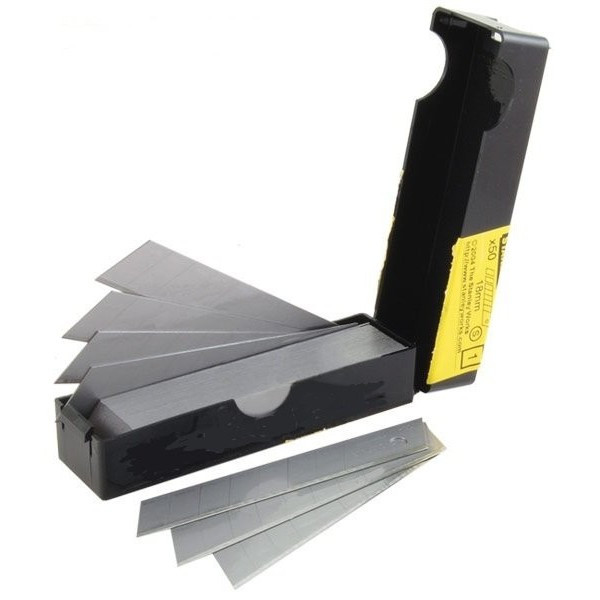 Сегментовані леза Stanley (18 мм, 50 шт.) (3-11-301), фото 1