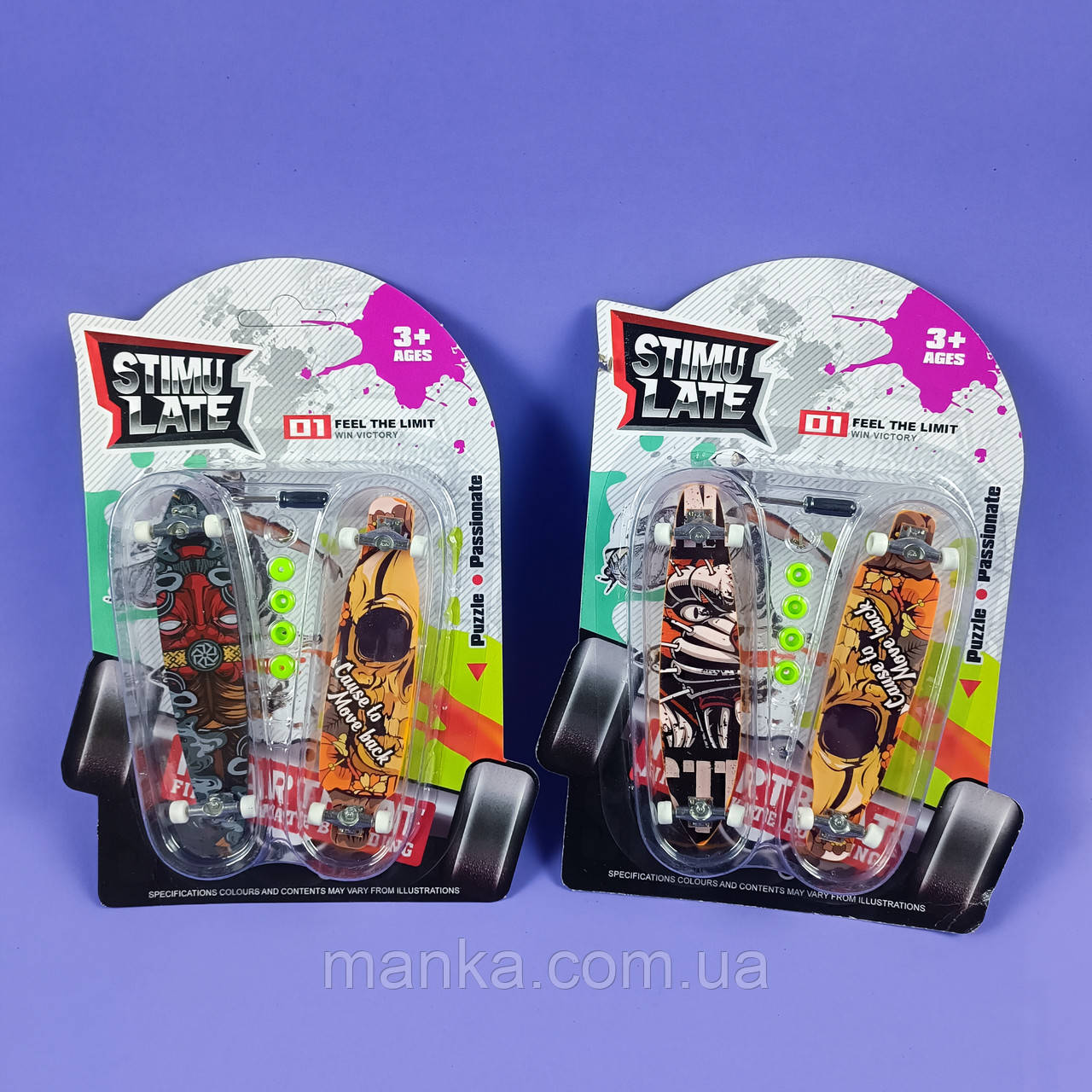 Фінгерборд Пальчикова гра Пальчиковий скейт ВВ 501 D-2  ремкомплект, фото 1