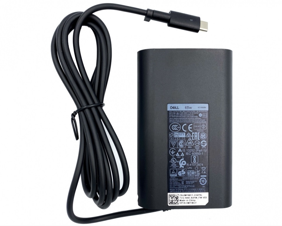 Блок живлення Dell Type-C 65W до ноутбуку 5V 9V 15V 20V  HA65NM200