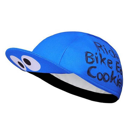 Спортивна вело кепка Ride Bike Eat Cookie (53-57) М, фото 1