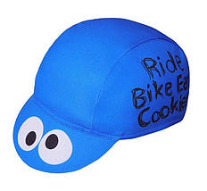 Спортивна вело кепка Ride Bike Eat Cookie (53-57) М, фото 4