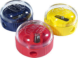 Стругачка з контейнером 210K Ice пластикова кругла KUM