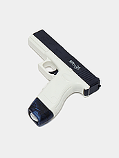 Водний Пістолет Електричний Глок Дитячий Акумуляторний + Дві Обойми Glock 18 Синій, фото 5