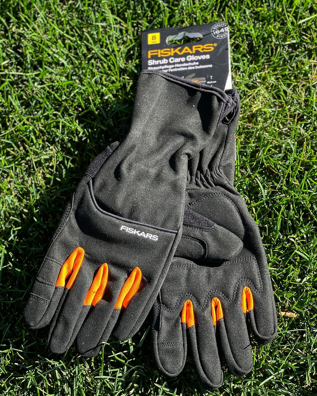 Рукавички для догляду за чагарниками Fiskars 1071152 (Розмір 8), фото 1