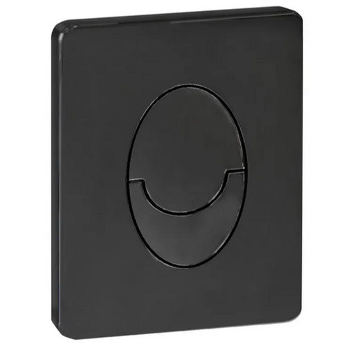 Кнопка зливу для інсталяції KOER подвійна матована чорна 248611 KR5343, фото 1