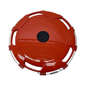 Ковпак колеса задній пластик (червоний) R22.5