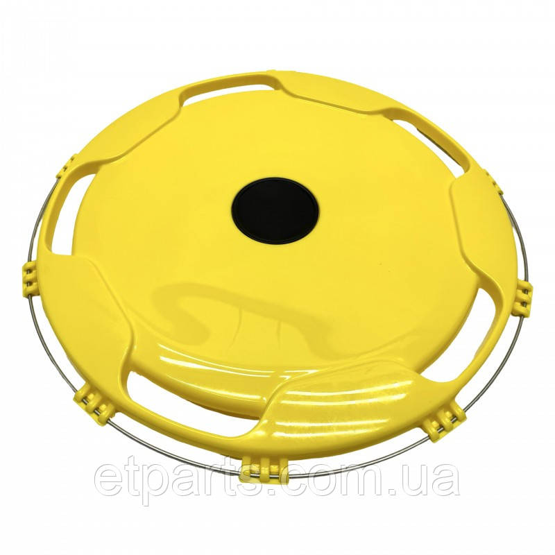 Ковпак колеса задній пластик (жовтий) R22.5