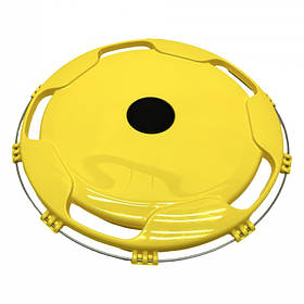 Ковпак колеса задній пластик (жовтий) R22.5