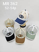 Дитячі бейсболки з сіткою оптом, р.52-54