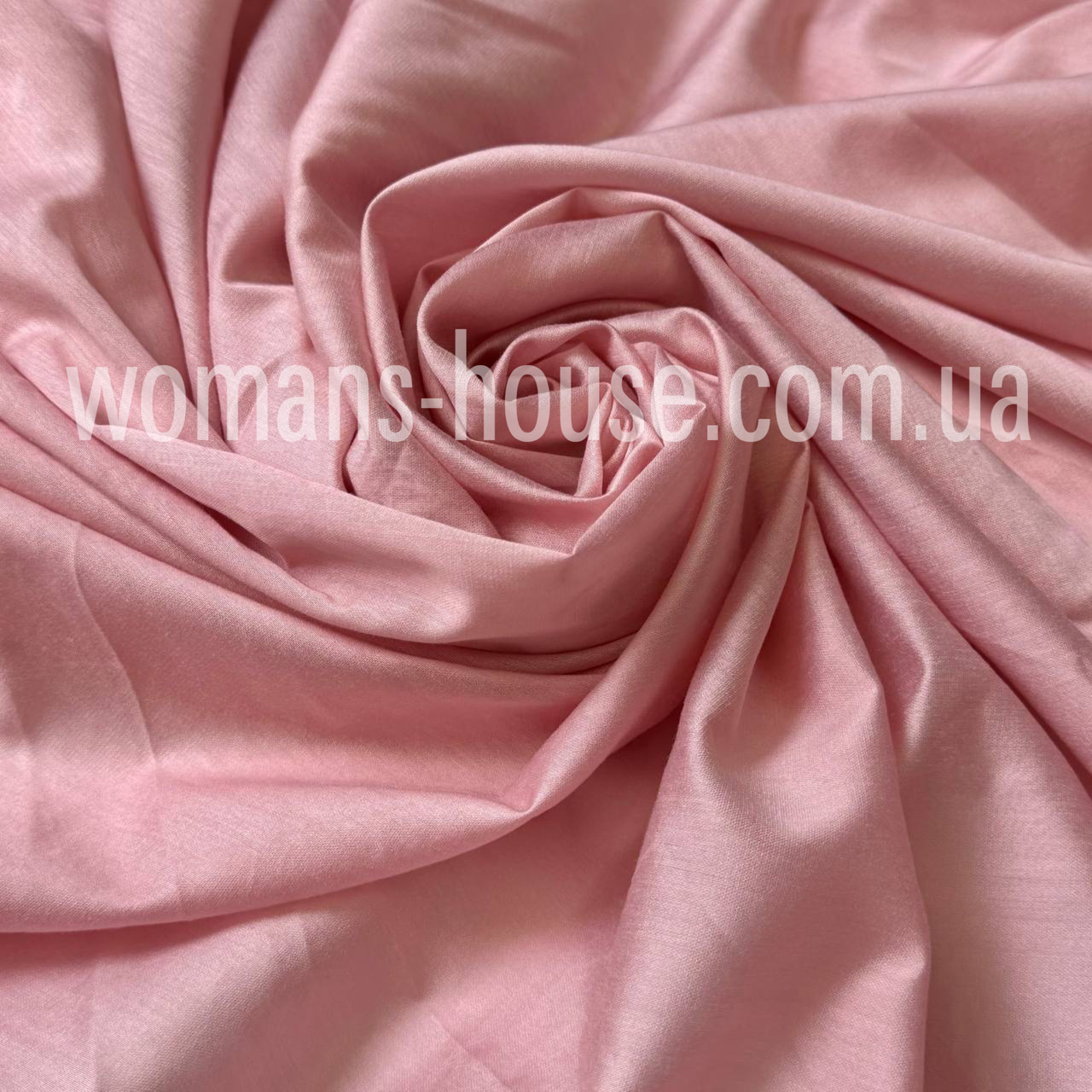 Тканина Тенцель 150 см однотон 75 г/м2 Пудра, фото 1
