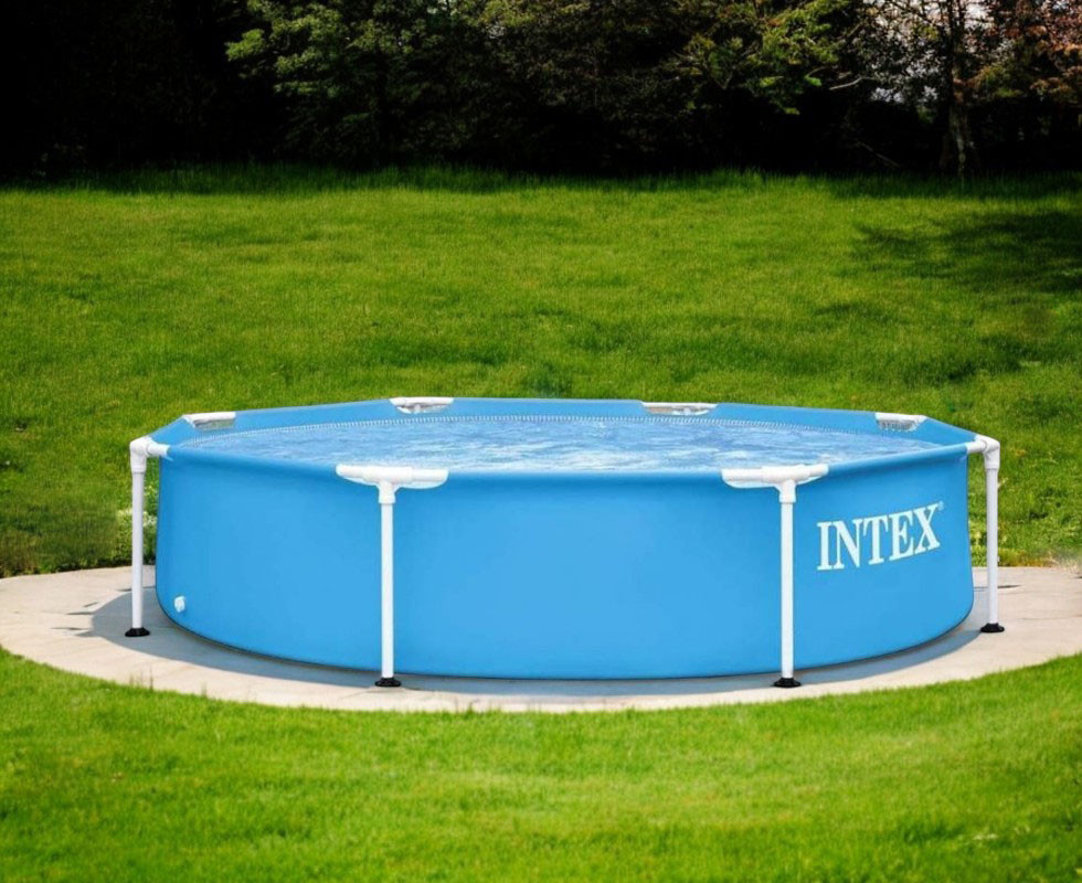 Каркасний басейн Intex 28205 Metal Frame 244 x 51 см