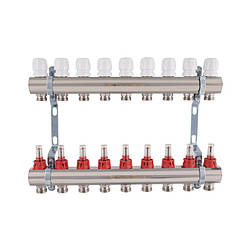 Колектор з витратомірами Thermo Alliance Standart 1" 9 виходів SD235W9