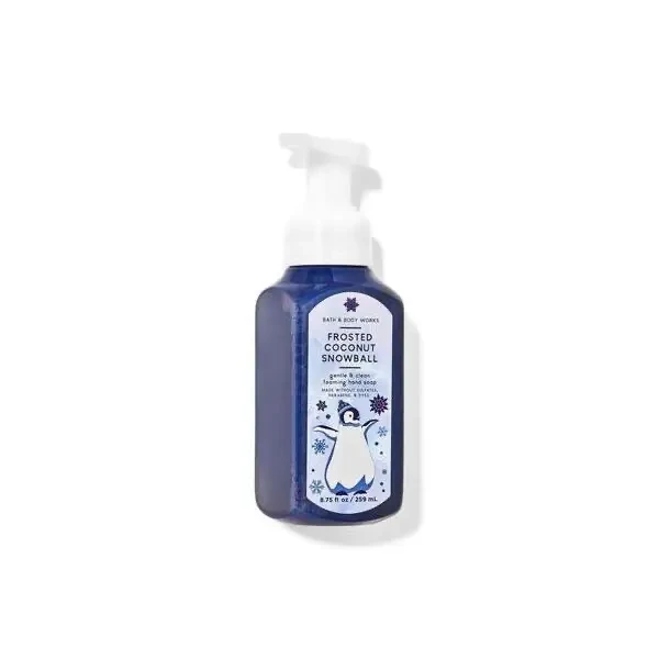 Парфумоване мило-пінка для рук Frosted Coconut Snowball від Bath and Body Works оригінал