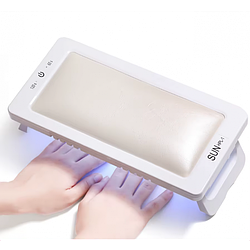 Лампа для манікюру з підлокітником 88 Вт, від USB, SUN HPL 1/ Лампа для нігтів Біла