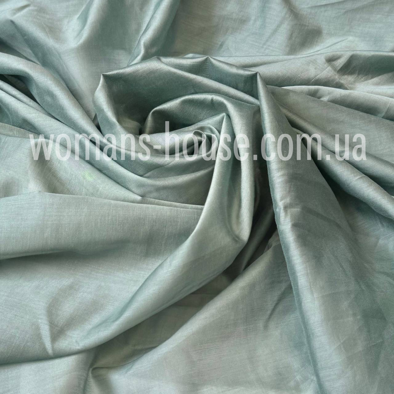 Тканина Тенцель 150 см однотон 75 г/м2 Фісташковий, фото 1