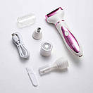 Тример епілятор із 4 насадками Geemy GM-3161 4in1 AuraHome, фото 4