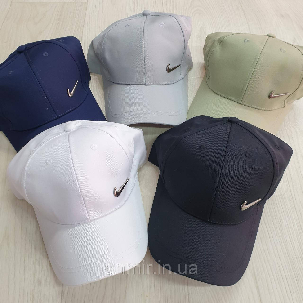 Кепка чоловіча NIKE котон розмір 56-58, кольору міксом