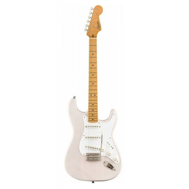 SQUIER by FENDER CLASSIC VIBE '50S STRATOCASTER MAPLE FINGERBOARD, WHITE BLONDE