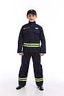 Костюм дитячий ігровий "Рятувальник  ДСНС" з бейсболкою 8-10 років, фото 2