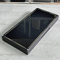 Нарди скляні у поєднанні з деревом LION 50×24×6см подарункові, фото 4