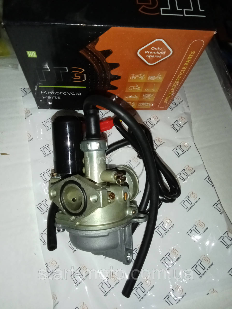 HONDA 2T 49.9cm3 TACT — AF30/31/51 Карбюратор у зборі фірма TTG — клас А, фото 1