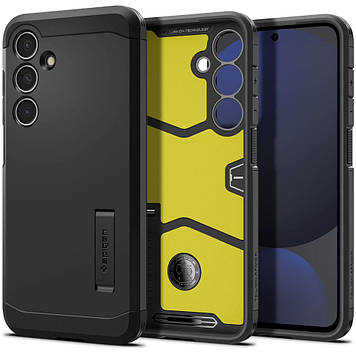 Чохол Spigen для Samsung Galaxy S24 FE - Tough Armor, Black (ACS08623)