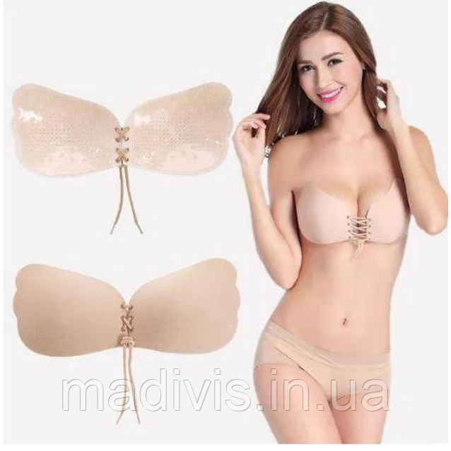 Бюстгальтер-невидимка Fly Bra з ефектом push up size C, фото 1